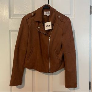 Jack by bb Dakota crystal faux suede jacket